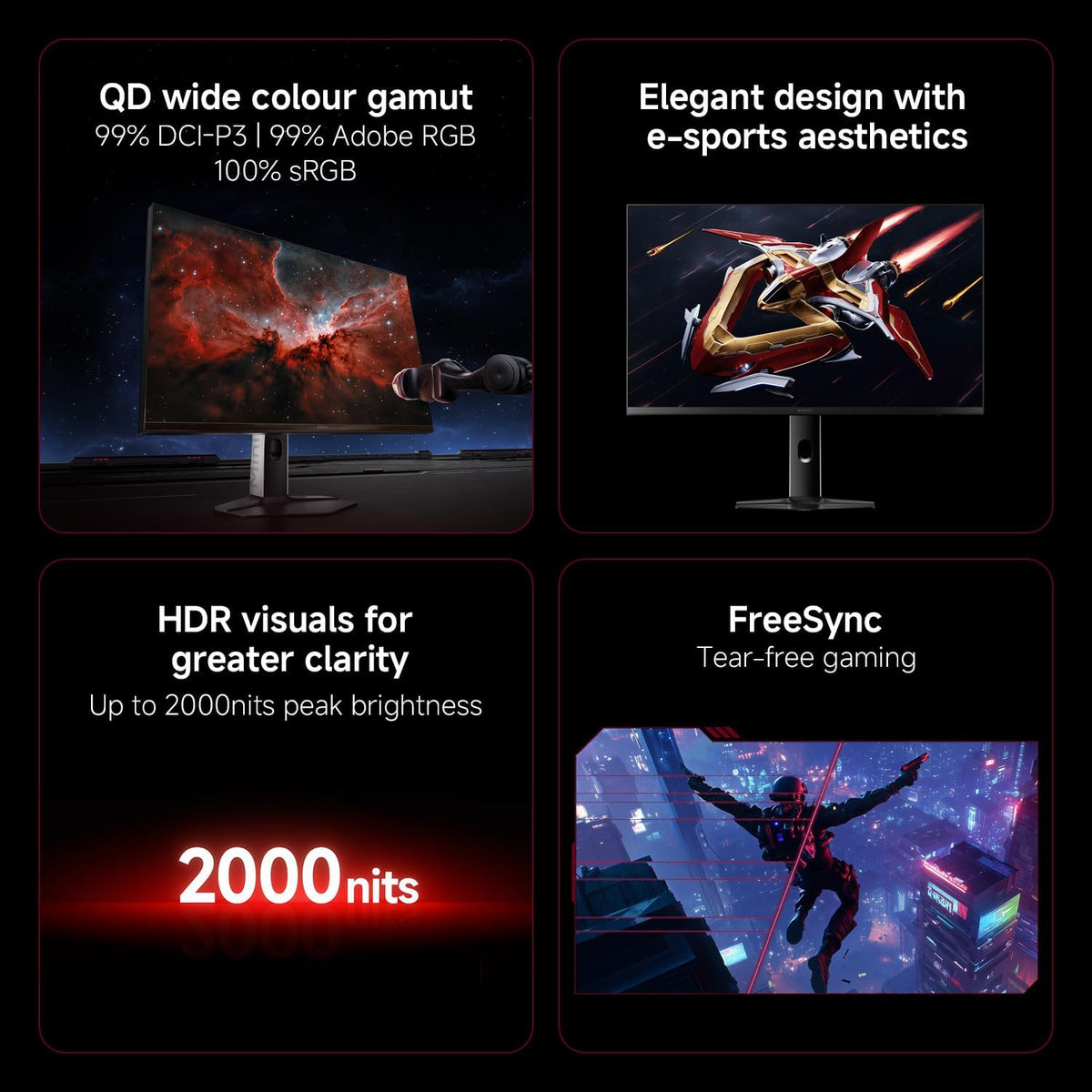 Xiaomi G Pro 27Qi 2026 Gaming Monitor – 27-inch 2K Mini-LED, 180Hz - Excellent Condition