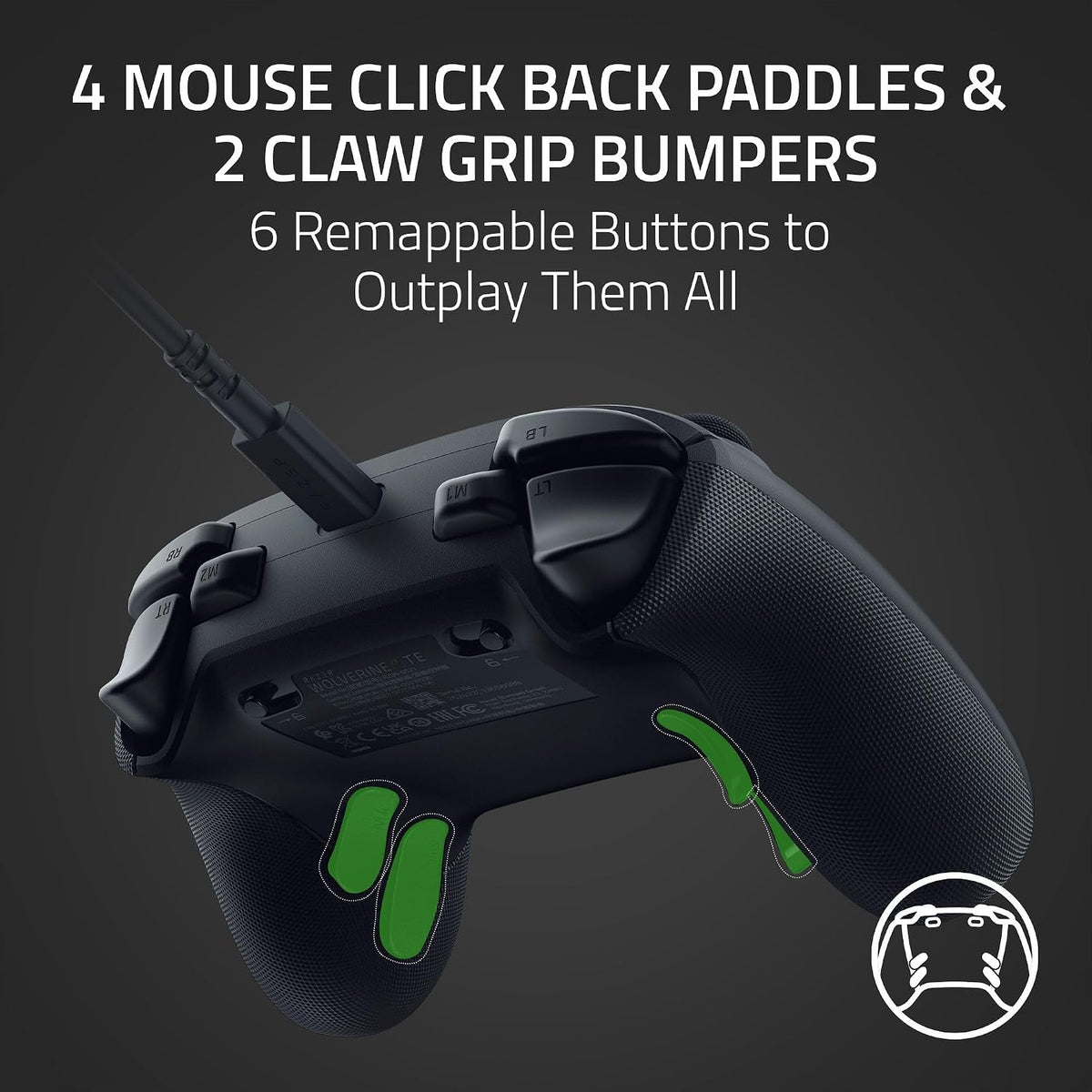 Razer Wolverine V3 Tournament Edition Wired Gaming Controller Black- New Condition