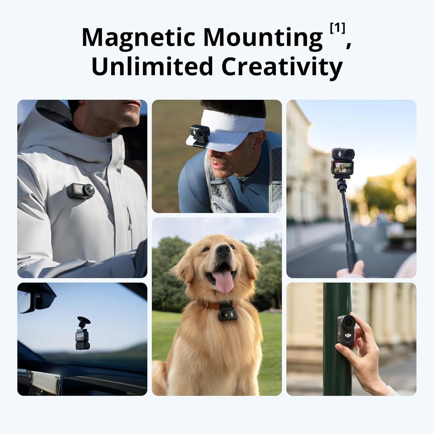 DJI Osmo Nano Standard Combo (64GB) - Small 4K/60fps Vlogging Camera with a 1/1.3″ Sensor - New Condition
