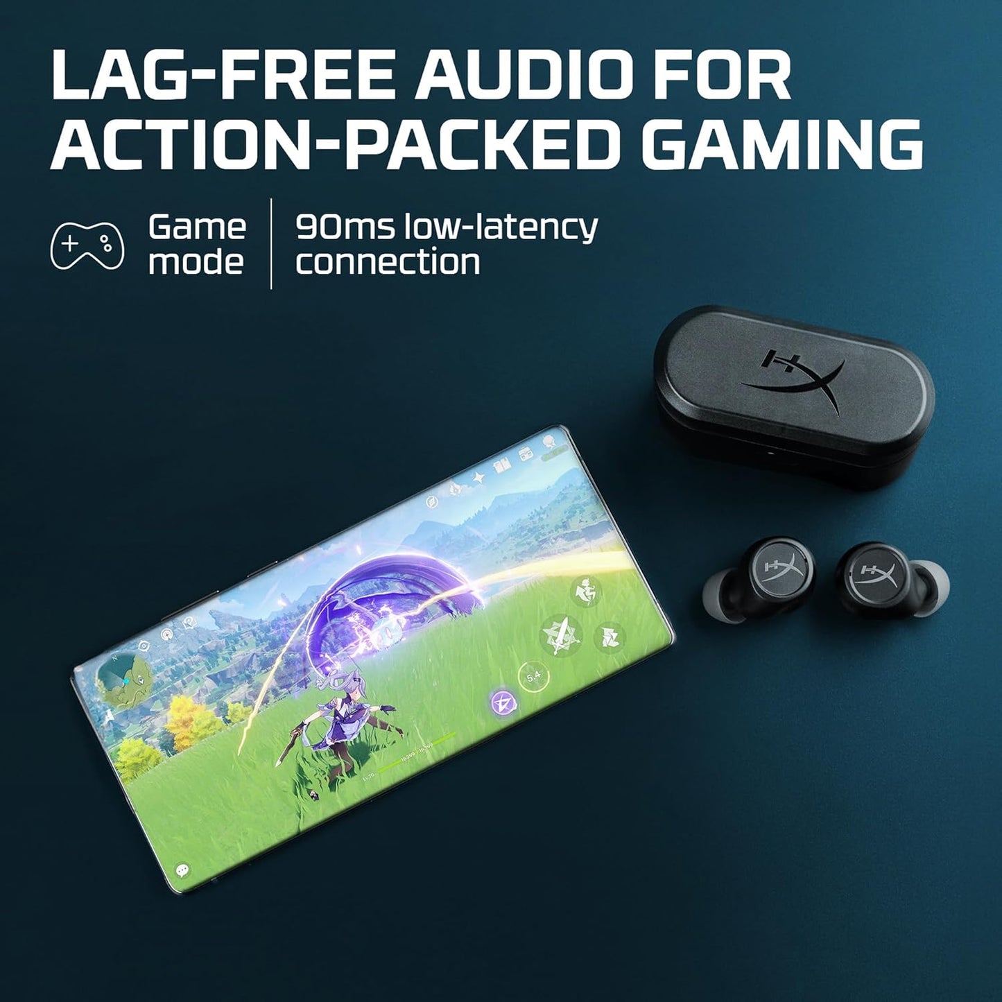 HyperX Cirro Buds Pro Bluetooth 5.2 Earbuds - New Condition