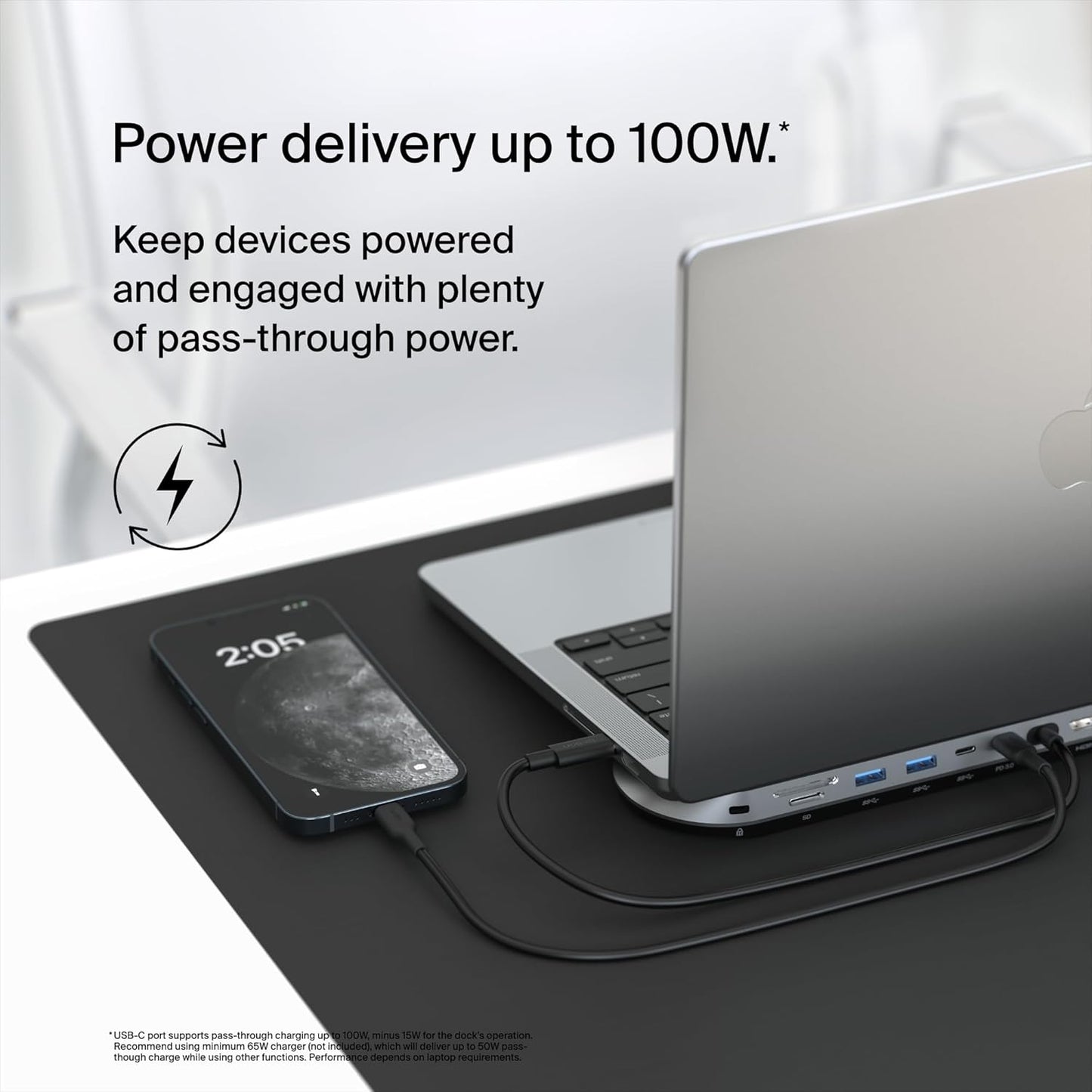 Belkin Connect 11-in-1 Universal USB-C Pro Dock w/ 3-Monitor Support, Silicon Motion Technology - New Condition