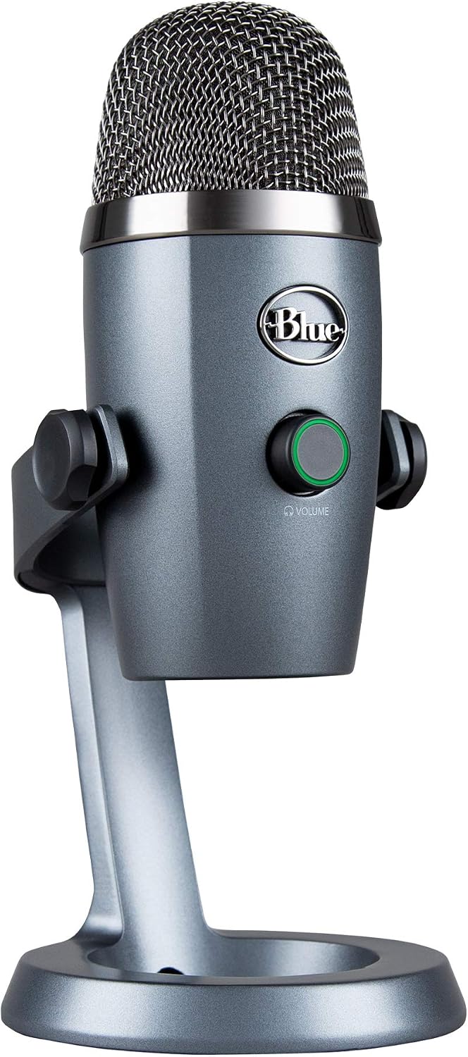 Blue Yeti Nano Premium USB Microphone for Recording & Streaming – Shadow Grey - New Condition