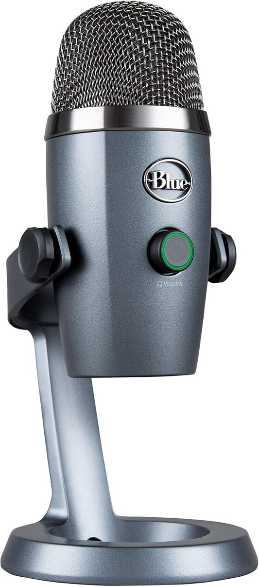 Blue Yeti Nano Premium USB Microphone for Recording & Streaming – Shadow Grey - New Condition
