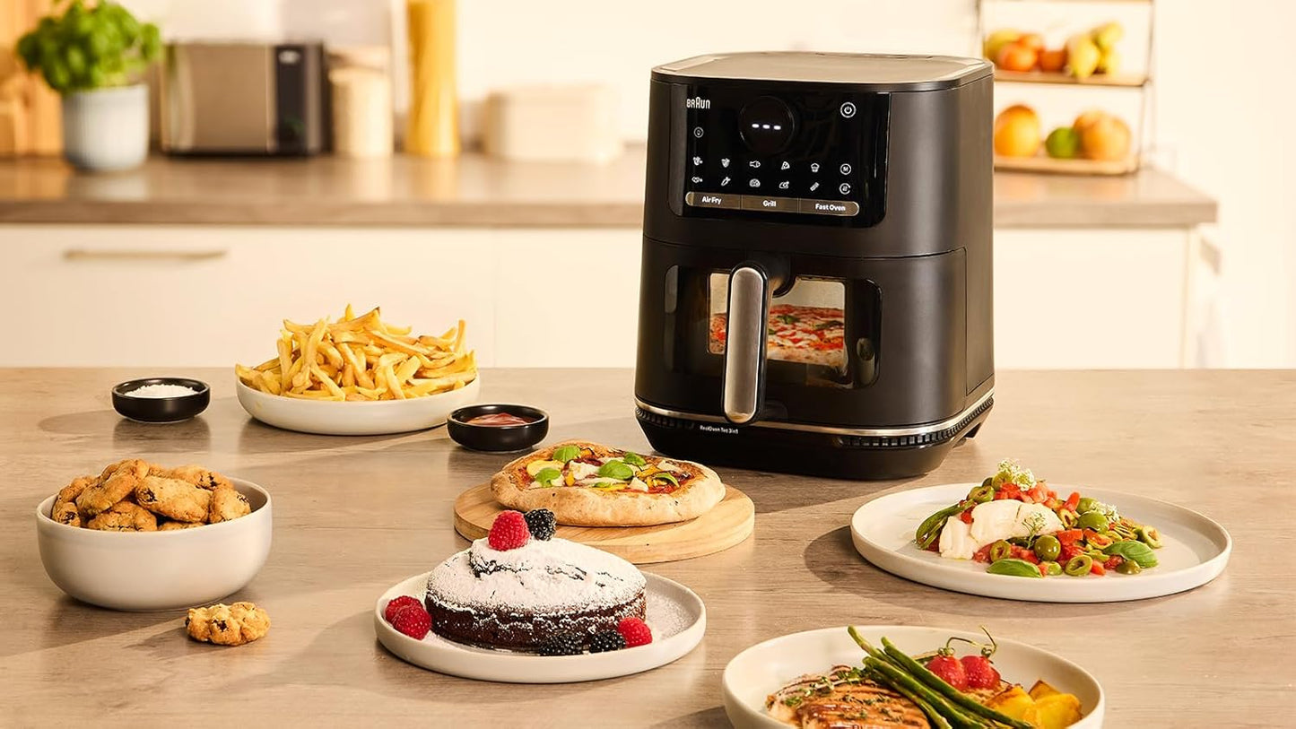 Braun MultiFry 5 HF5073, 3-in-1 Air Fryer Oven with 6L Capacity - Excellent Condition