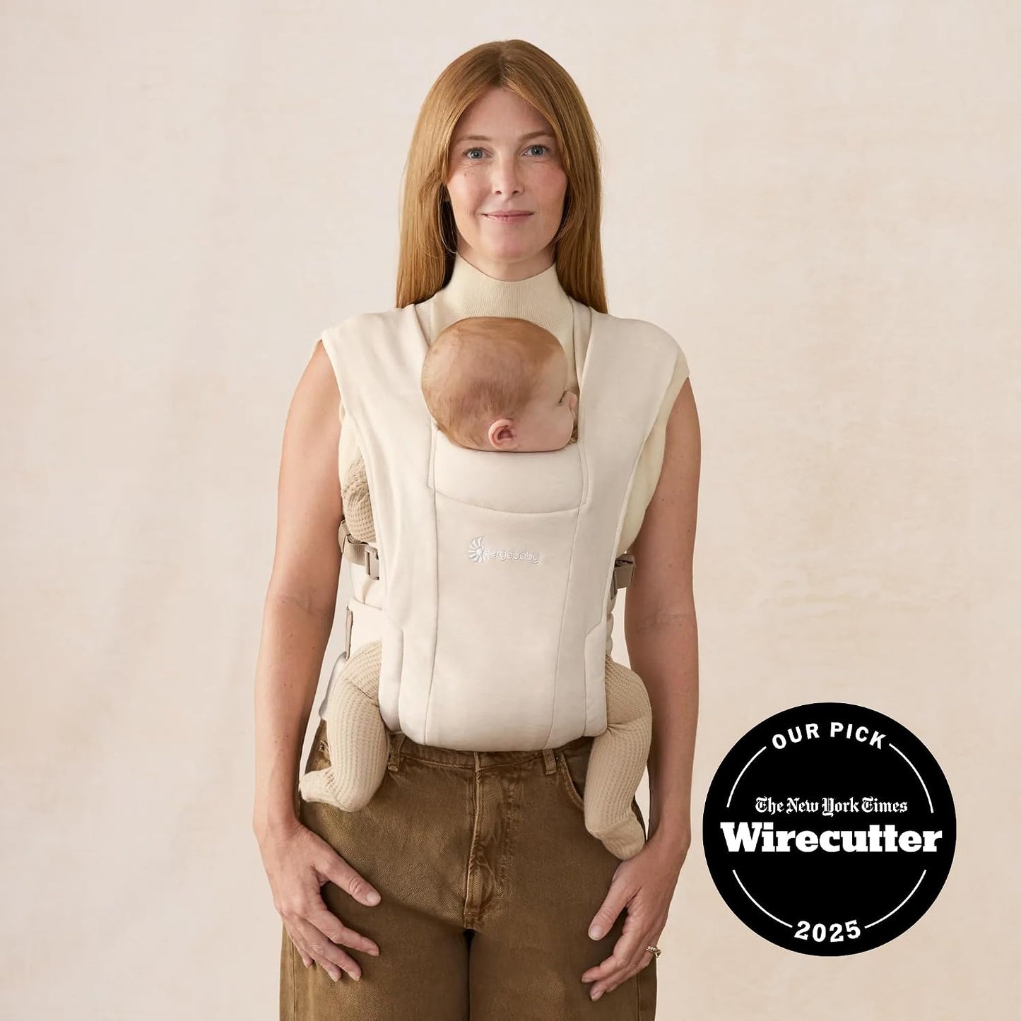 Ergobaby Embrace Newborn Baby Carrier for Infants 0-12 Months Cream - Excellent Condition