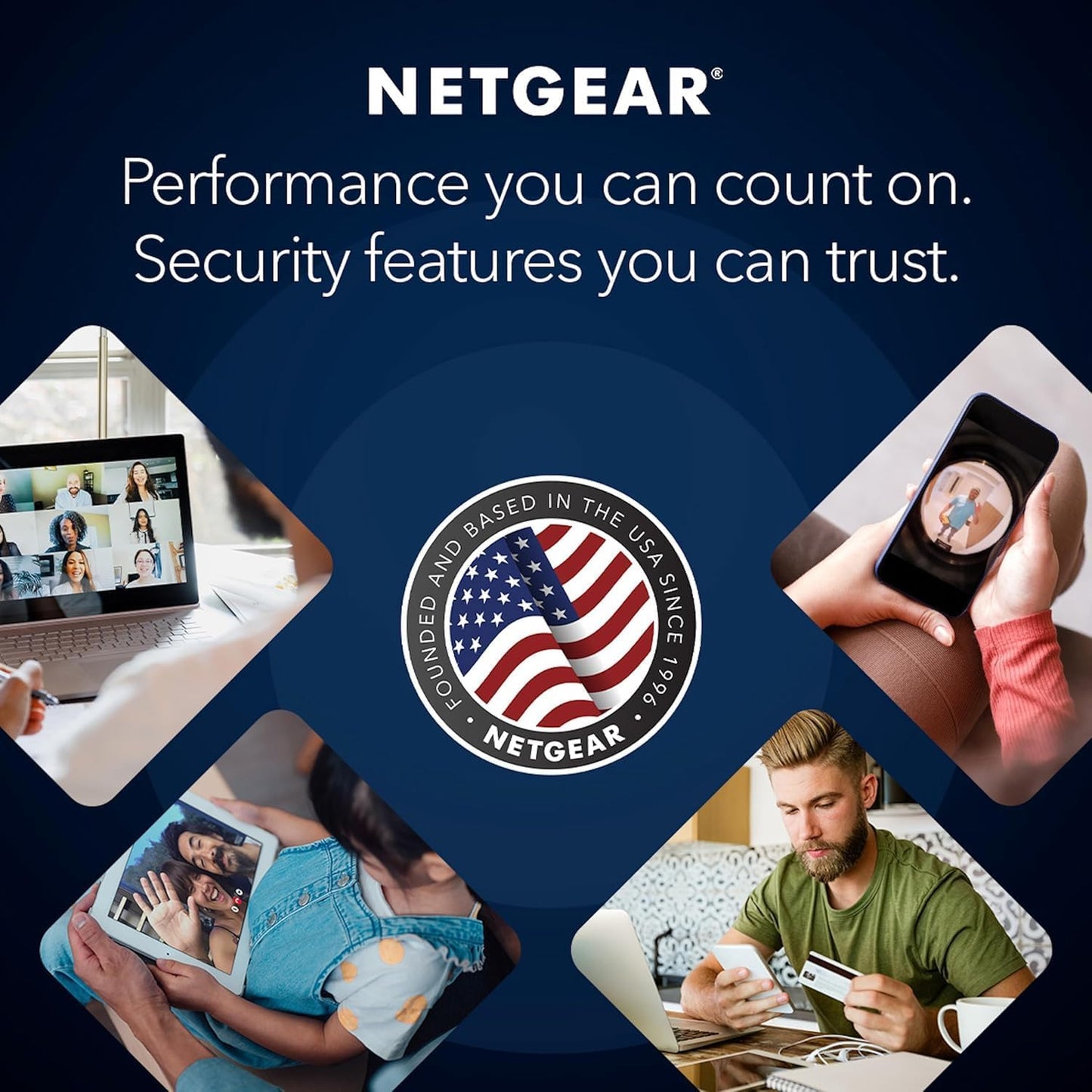 NETGEAR Orbi 770 WiFi 7 Mesh System RBE773 Router + 2 Satellites - New Condition