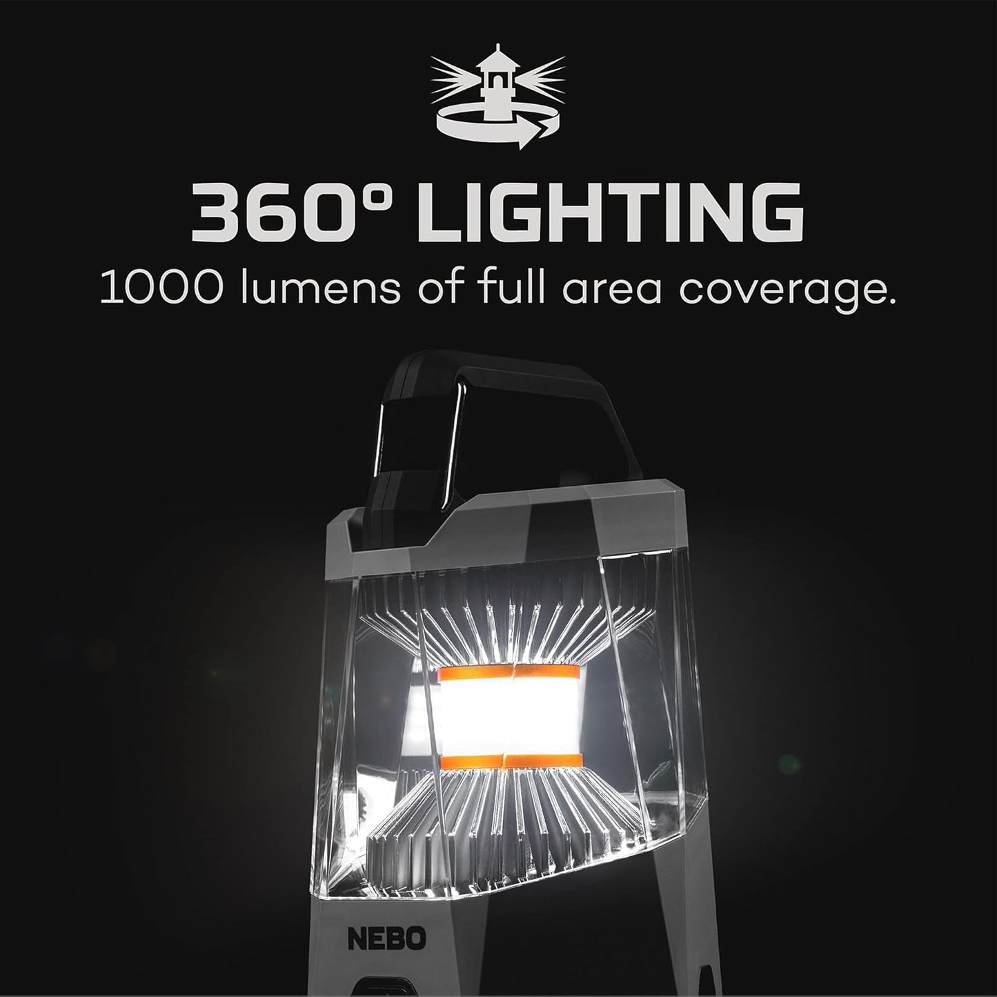 Nebo Galileo Flex Power 1000 Lumen Lantern and Powerbank - New Condition