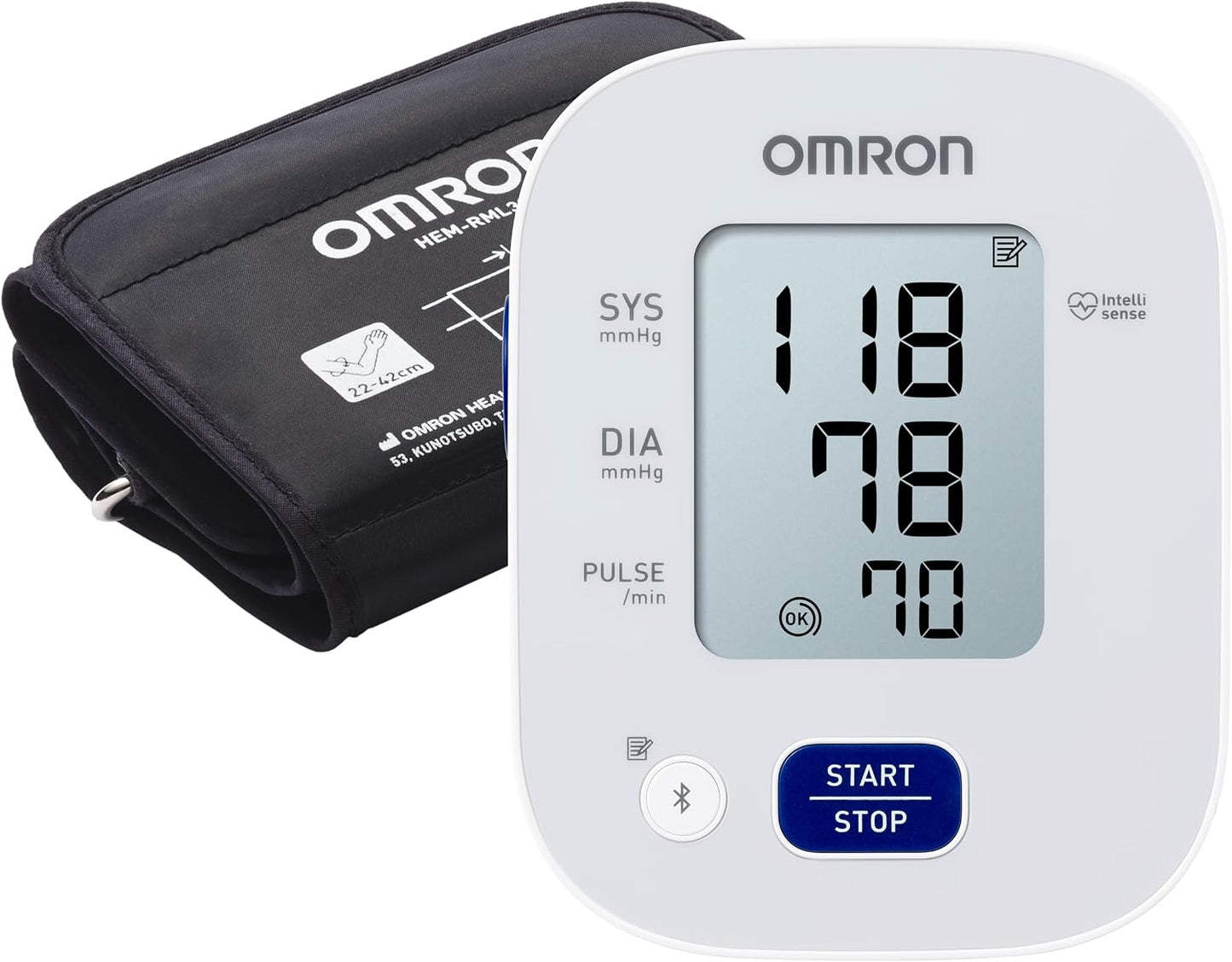 OMRON HEM7144T1 Upper Arm Blood Pressure Monitor - New Condition