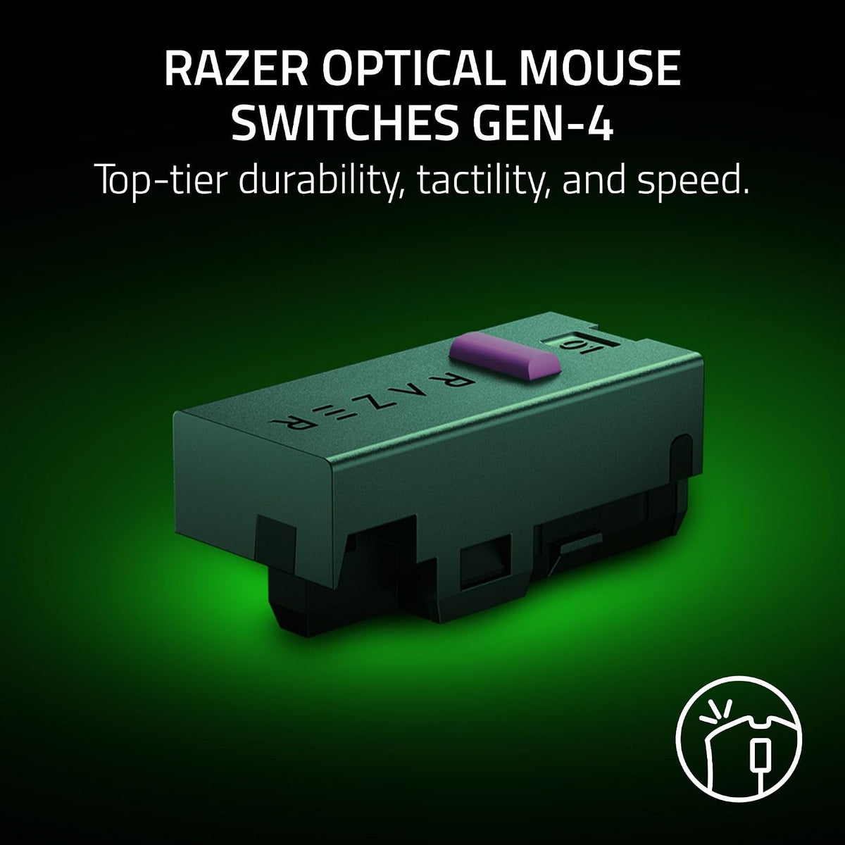 Razer DeathAdder V4 Pro Wireless Gaming Mouse – 56g, 45K DPI - Excellent Condition