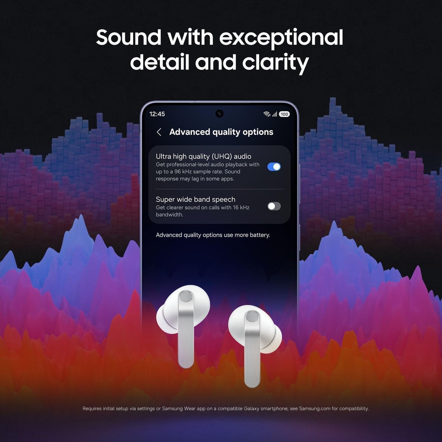 Samsung Galaxy Buds4 Pro 2026 AI True Wireless Bluetooth Earbuds - New Condition