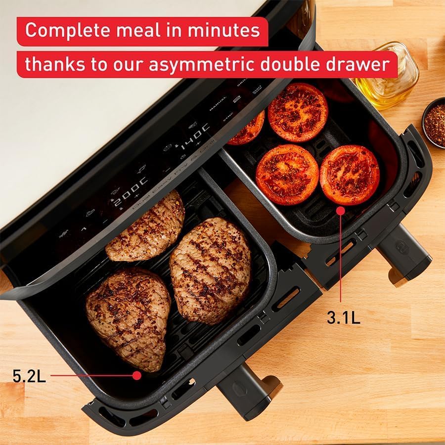 Tefal Dual Easy Fry & Grill Deluxe XXL 8.3L Air Fryer - Excellent Condition