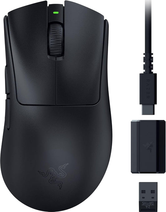 Razer DeathAdder V3 HyperSpeed Wireless Gaming Mouse – 55g, 26K DPI - Excellent Condition