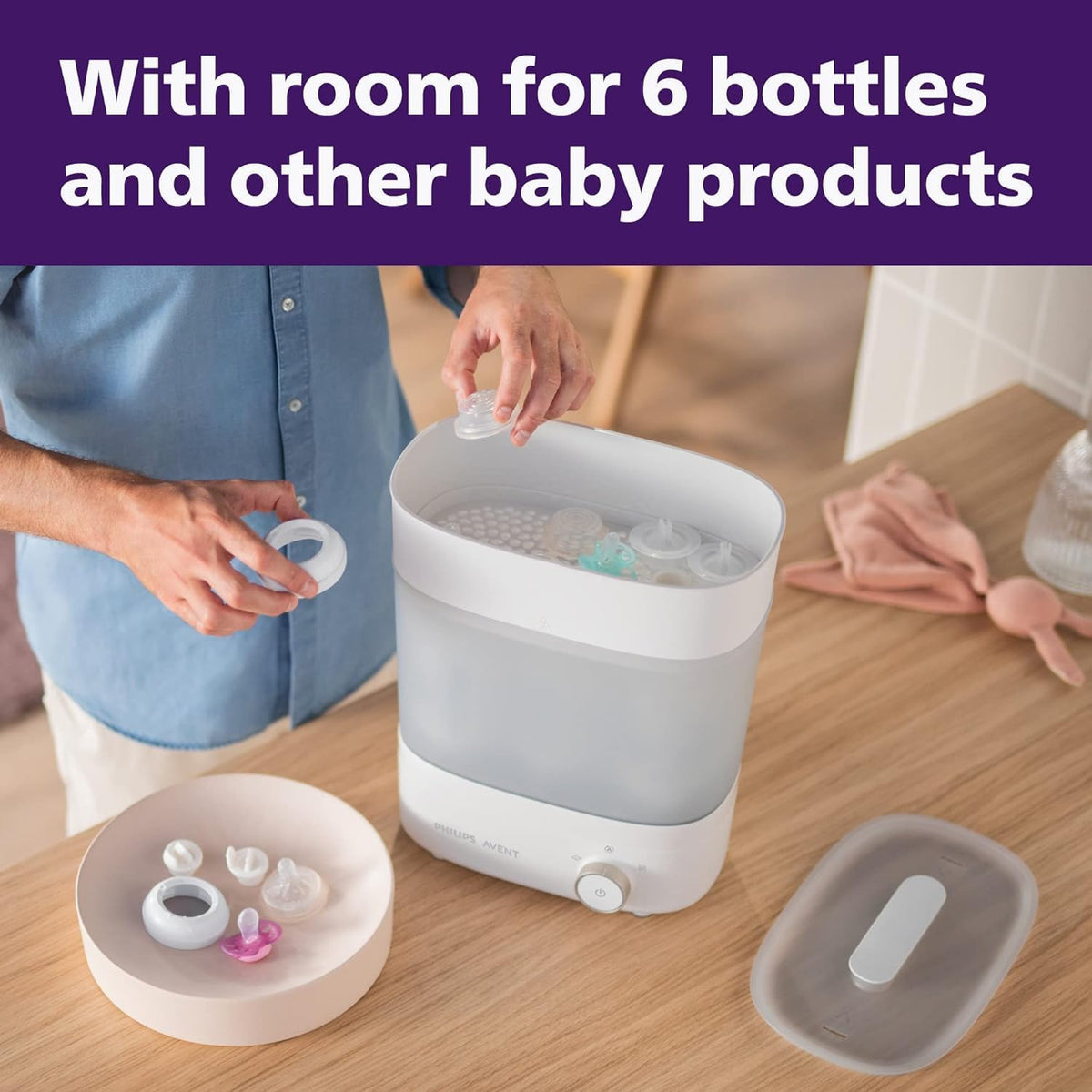 Philips Avent Electric Steam Steriliser and Dryer SCF293/00 - New Condition