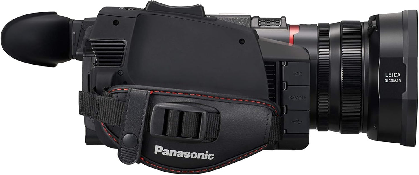 Panasonic X1500 4K Versatile Camcorder with 4K 10-bit 60p Recording, Two Manual Loops, FHD Live Streaming and Wi-Fi - New Condition