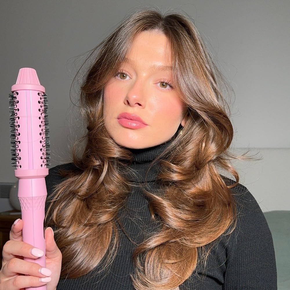 Mermade Hair Infrared Thermal Brush, 32 mm Size, Pink - New Condition
