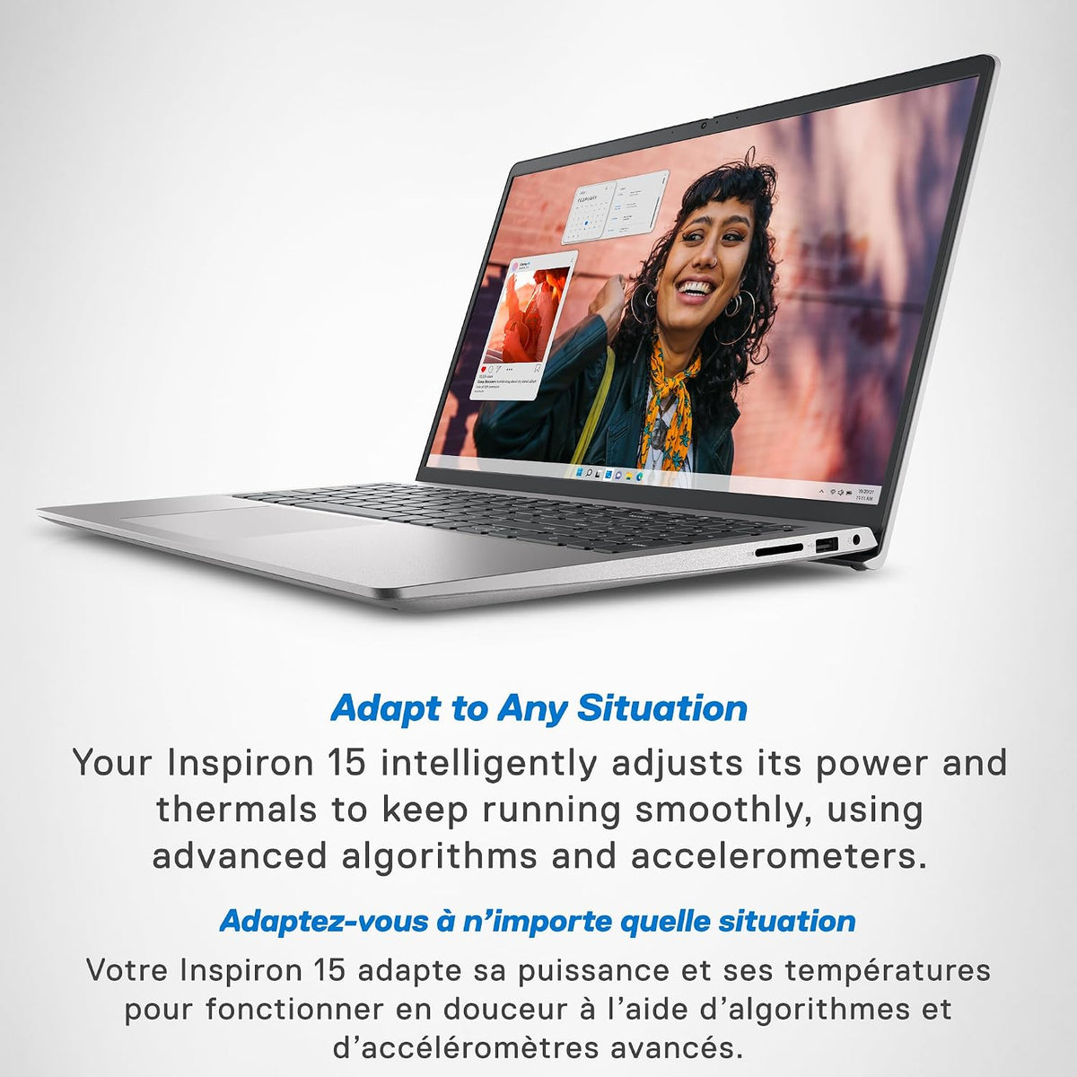 Dell Inspiron 15 3530 Laptop – Intel Core i5, 16GB RAM, 512GB SSD, 15.6-inch FHD 120Hz - Good Condition