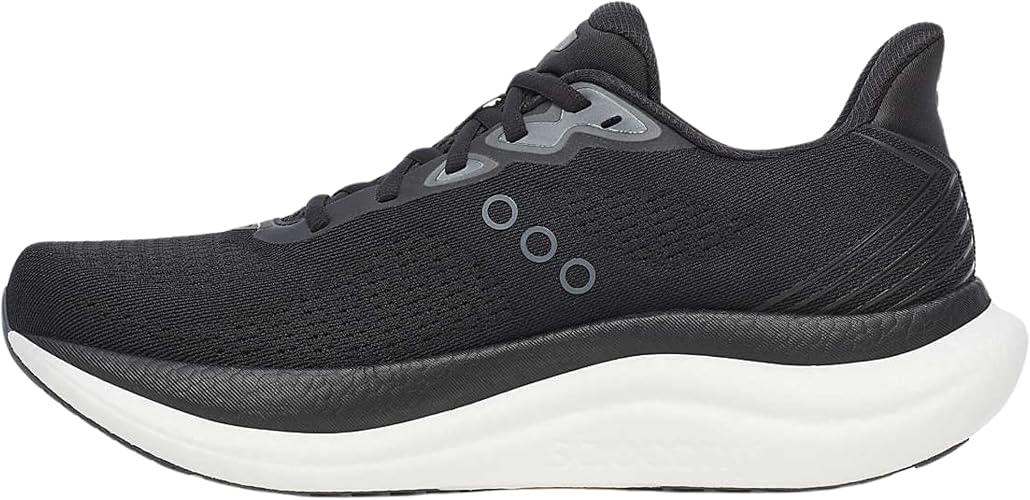 Saucony Men’s Triumph 23 Wide Running Shoes – Triple Black, US 8 - New Condition
