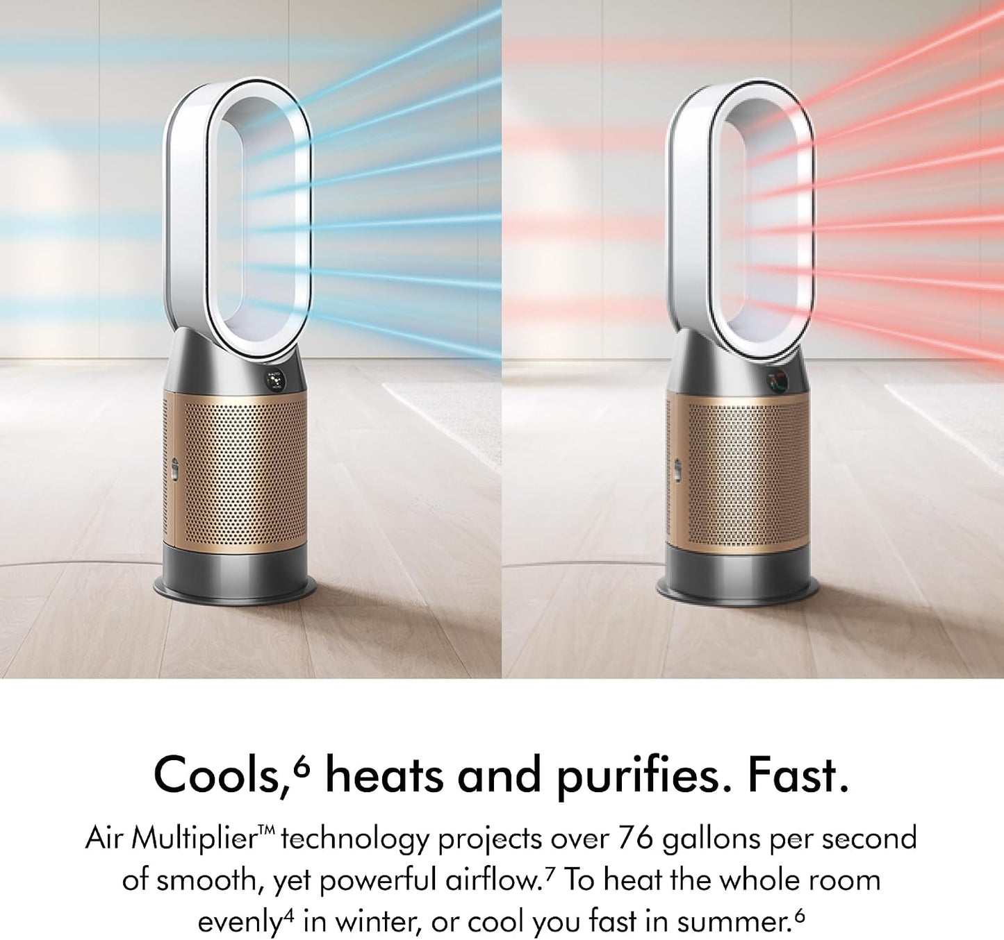 Dyson Purifier Hot+Cool HP2 De-NOx Air Purifier Heater & Fan (Remote Missing) - Excellent Condition