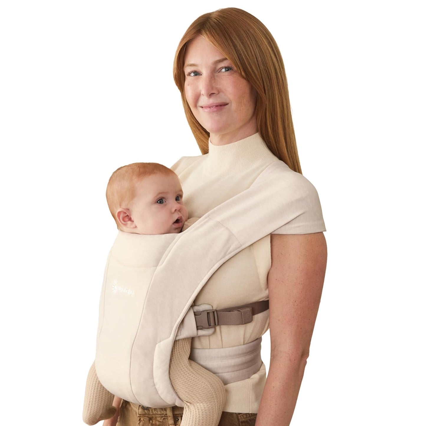 Ergobaby Embrace Newborn Baby Carrier for Infants 0-12 Months Cream - Excellent Condition