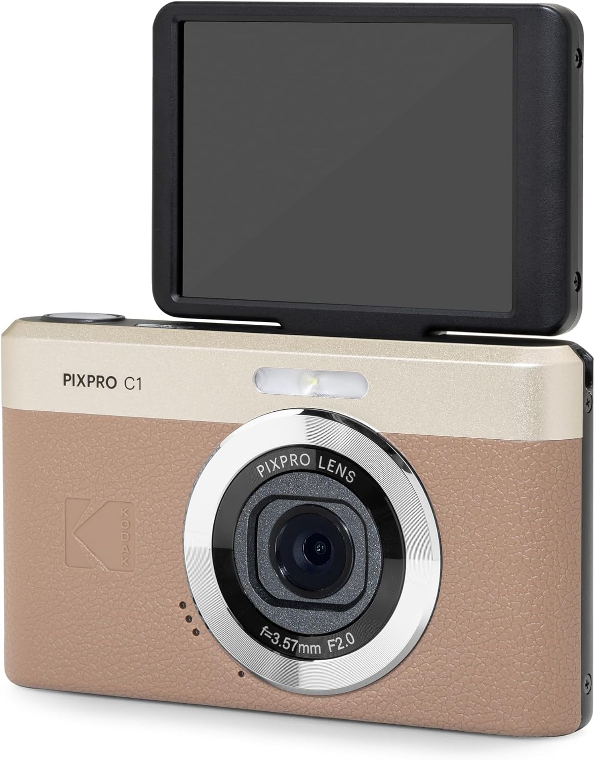 Kodak Pixpro C1 Compact Digital Camera 13MP – Brown - Excellent Condition
