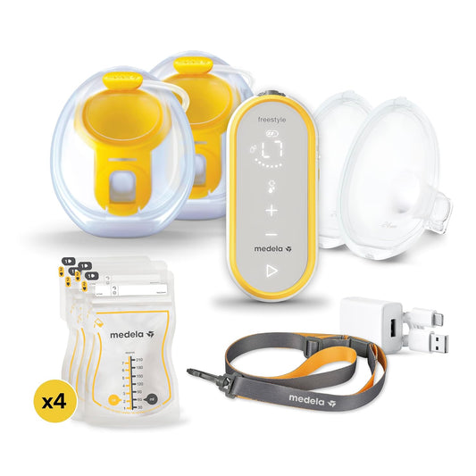 Medela Freestyle Hands-Free Double Electric Breast Pump with Wearable Cups - New Condition