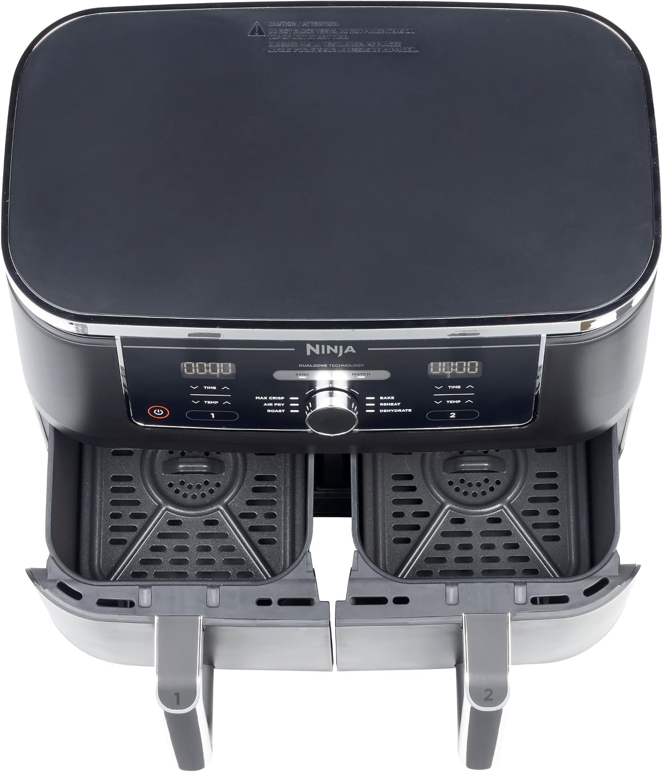 Ninja Foodi Max XXXL AF400ANZ Dual Zone 9.5L Air Fryer Black - New Condition
