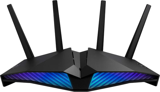 ASUS RT-AX82U AX5400 Dual Band WiFi 6 Gaming Router with Aura RGB & AiMesh - New Condition