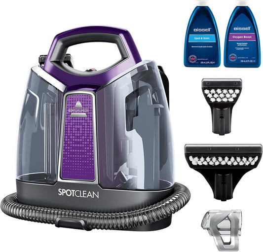 BISSELL SpotClean 36984 Portable Carpet & Upholstery Cleaner 330W - Good Condition