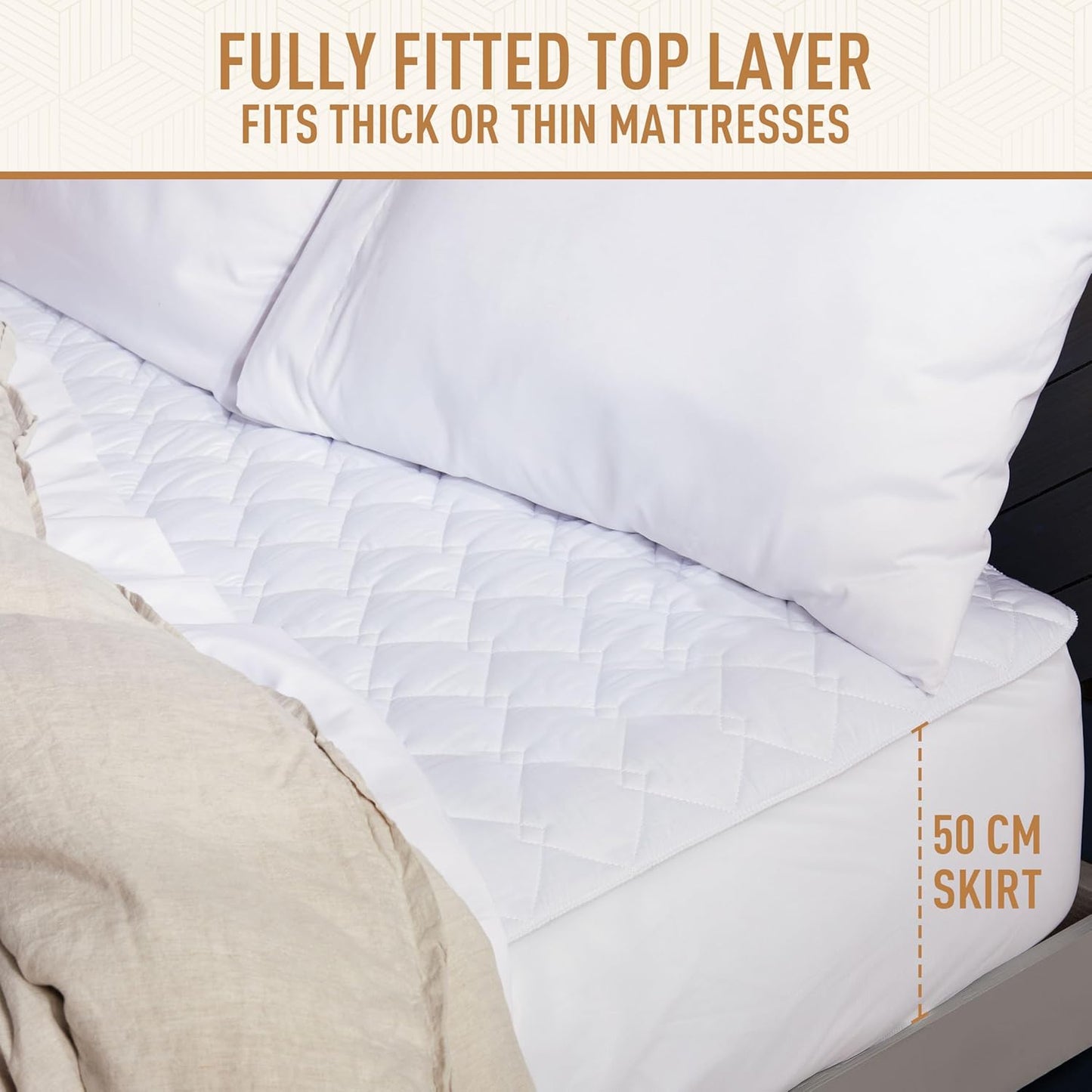Sunbeam Sleep Perfect Quilted Electric Blanket Single - New Condition
