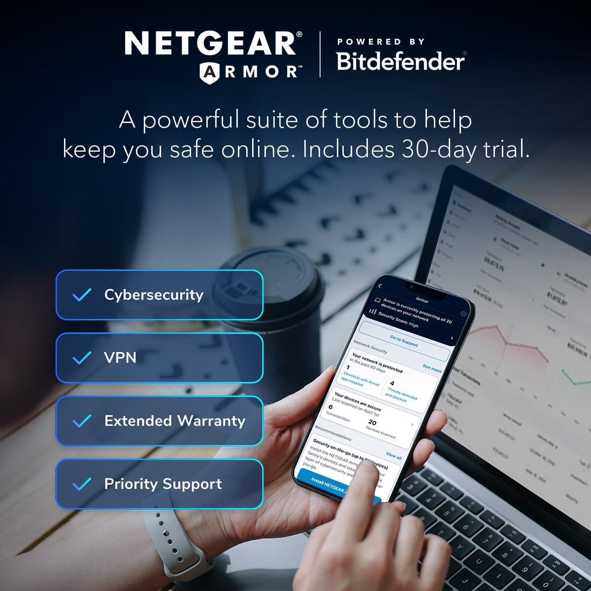 NETGEAR Nighthawk RS100 WiFi 7 Dual-Band Router BE3600 with 2.5GbE - Excellent Condition