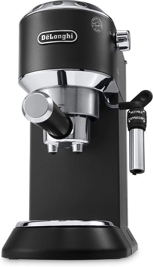 De'Longhi Dedica EC685BK Pump Espresso Coffee Machine Black - New Condition
