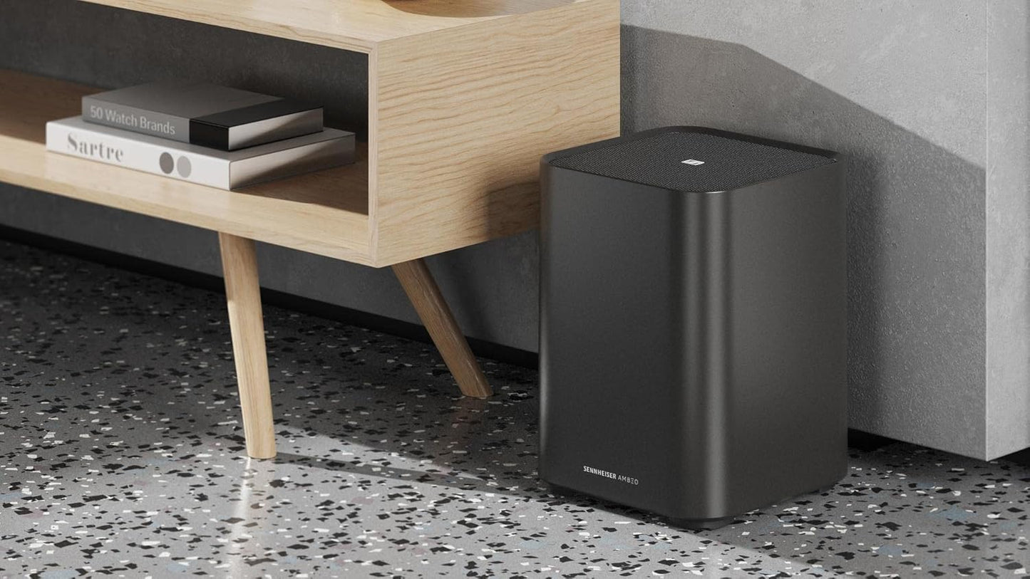 Sennheiser AMBEO 8" Wireless Subwoofer with 350W Amplifier - Black - New Condition
