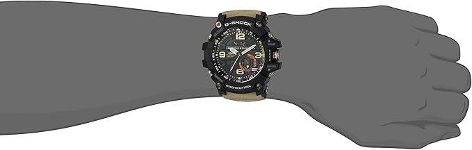 Casio Men's GG-1000-1A5CR G Shock Analog-Digital Display Quartz Beige Watch - New Condition