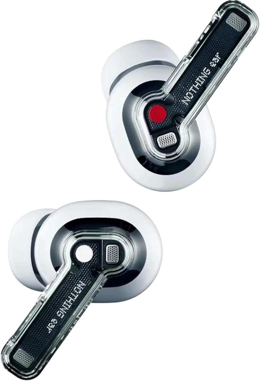 Nothing Ear Wireless Earbuds Bluetooth, 45dB Hybrid Smart ANC Earbuds, White - New Condition