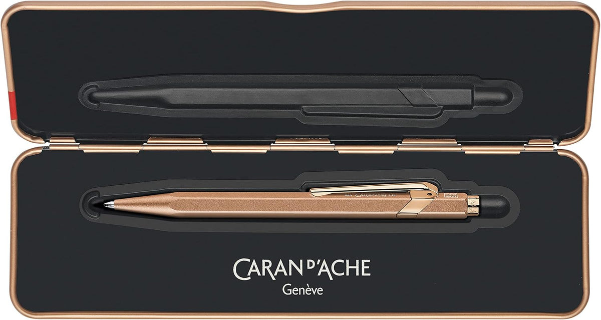 Caran d’Ache 849 Ballpoint Pen – Brut Rose, 849.997 - New Condition