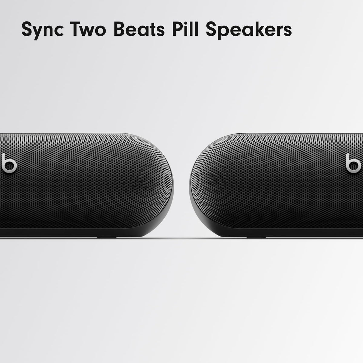Beats Pill Portable Bluetooth Speaker – 24H Battery, IP67 Water Resistant, Matte Black - New Condition