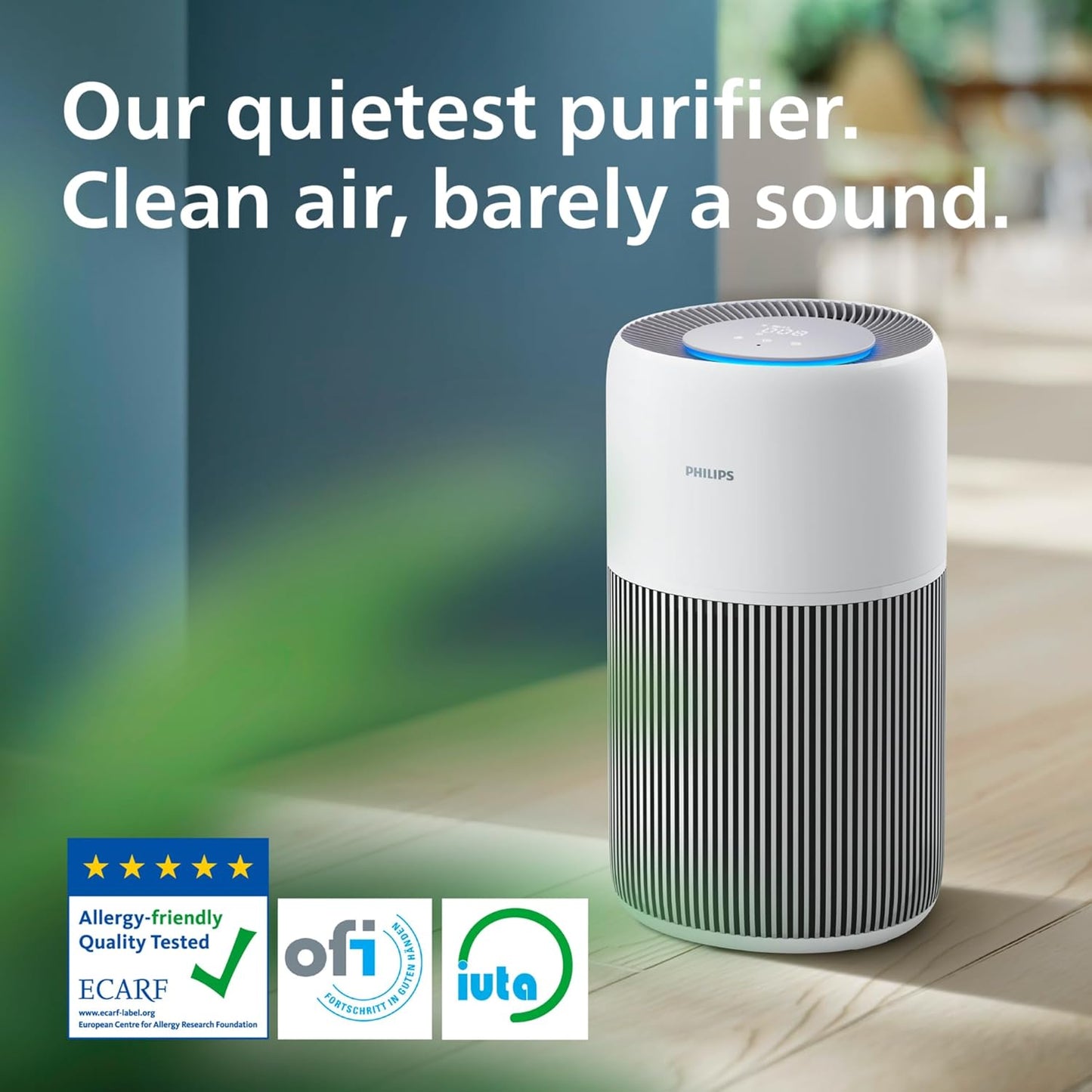 Philips 2200 Series HEPA Air Purifier for Rooms up to 104m² - New Condition