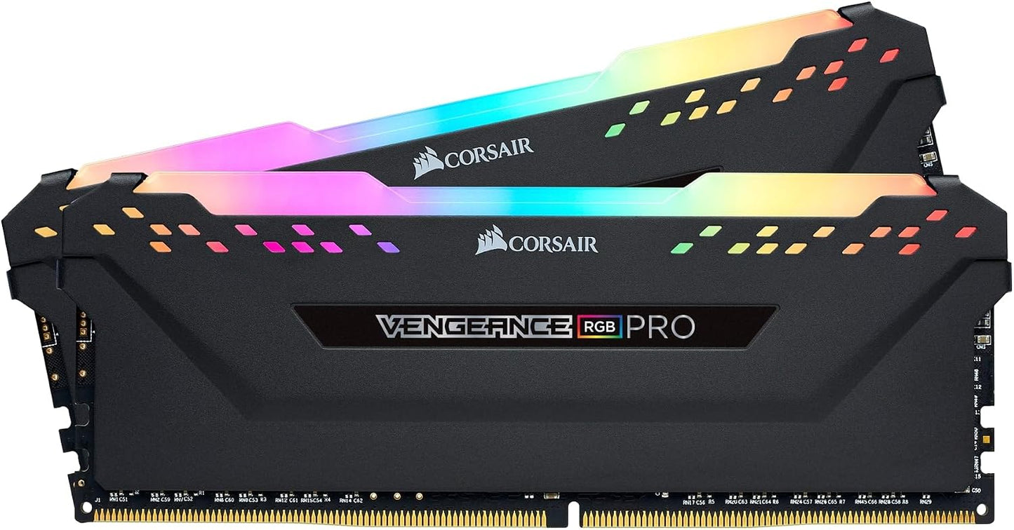 CORSAIR Vengeance RGB PRO DDR4 RAM 32GB (2x16GB) 3200MHz CL16 Black - New Condition