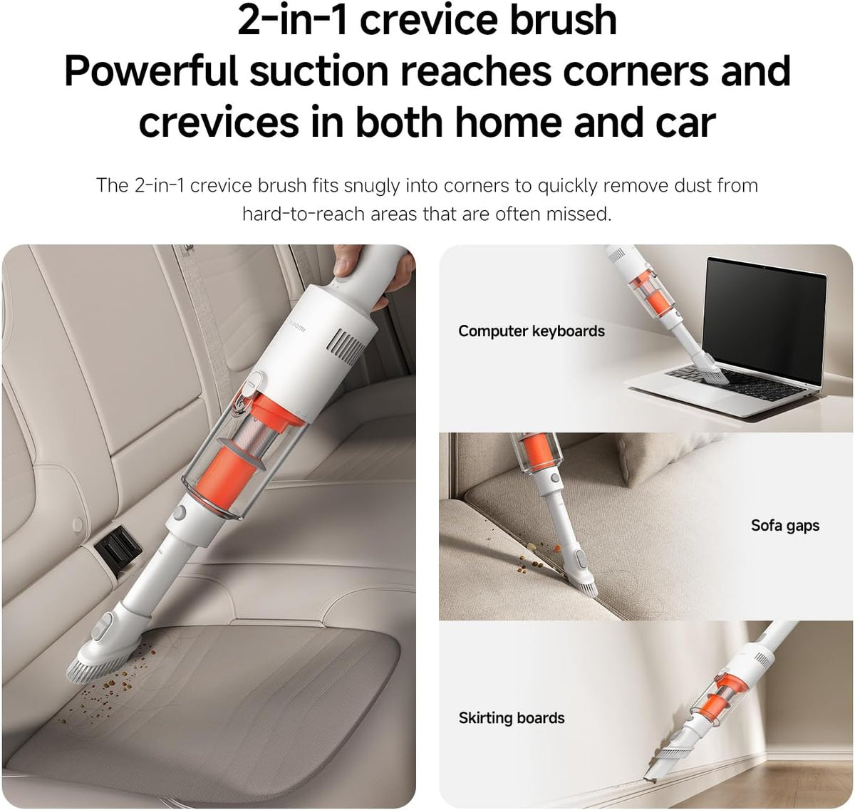 Xiaomi P30 Cordless Vacuum Cleaner – 22000Pa Suction, 40-Minute Runtime, Lightweight Design - Excellent Condition