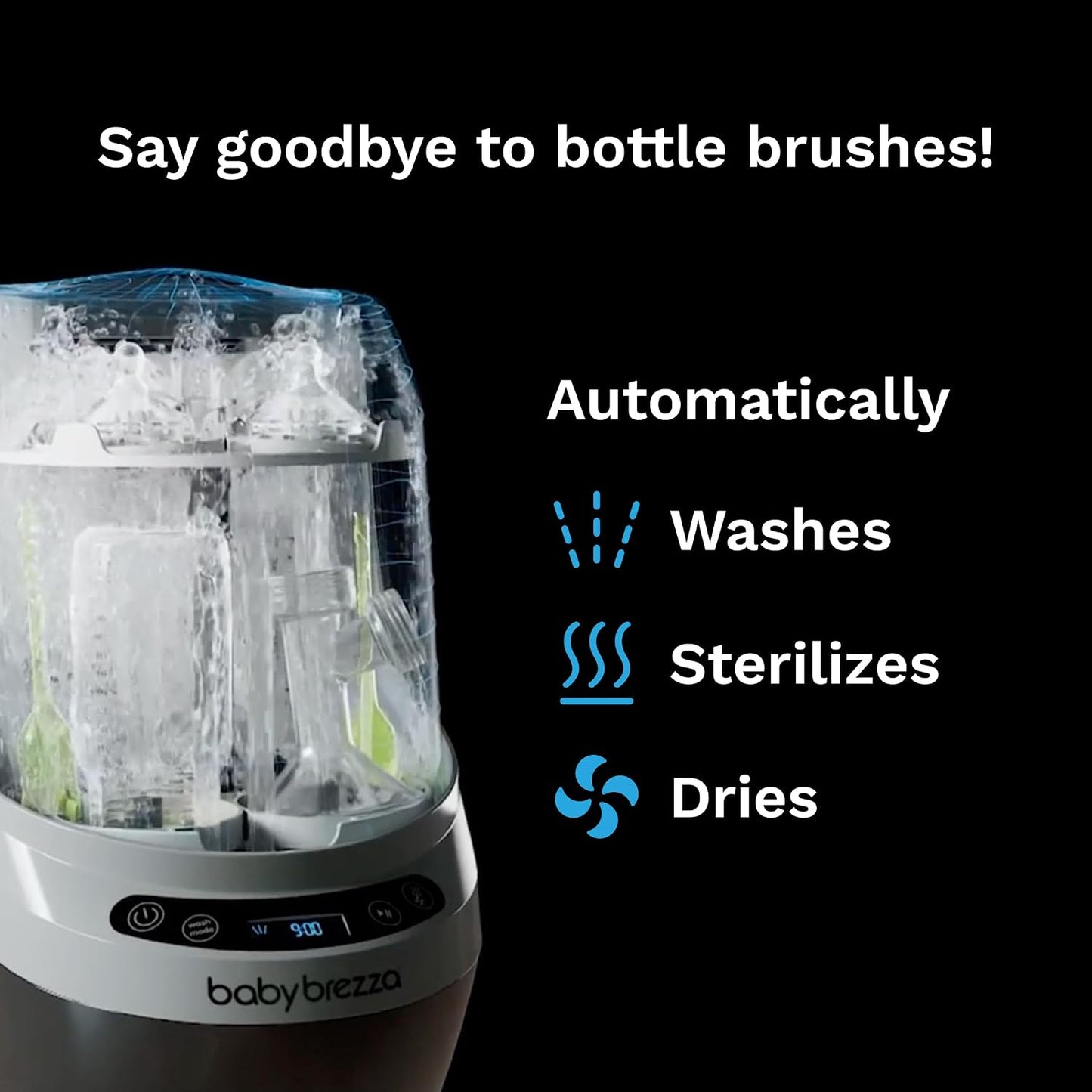 Baby Brezza Bottle Washer Pro Bottle Washer Sterilizer & Dryer - Excellent Condition