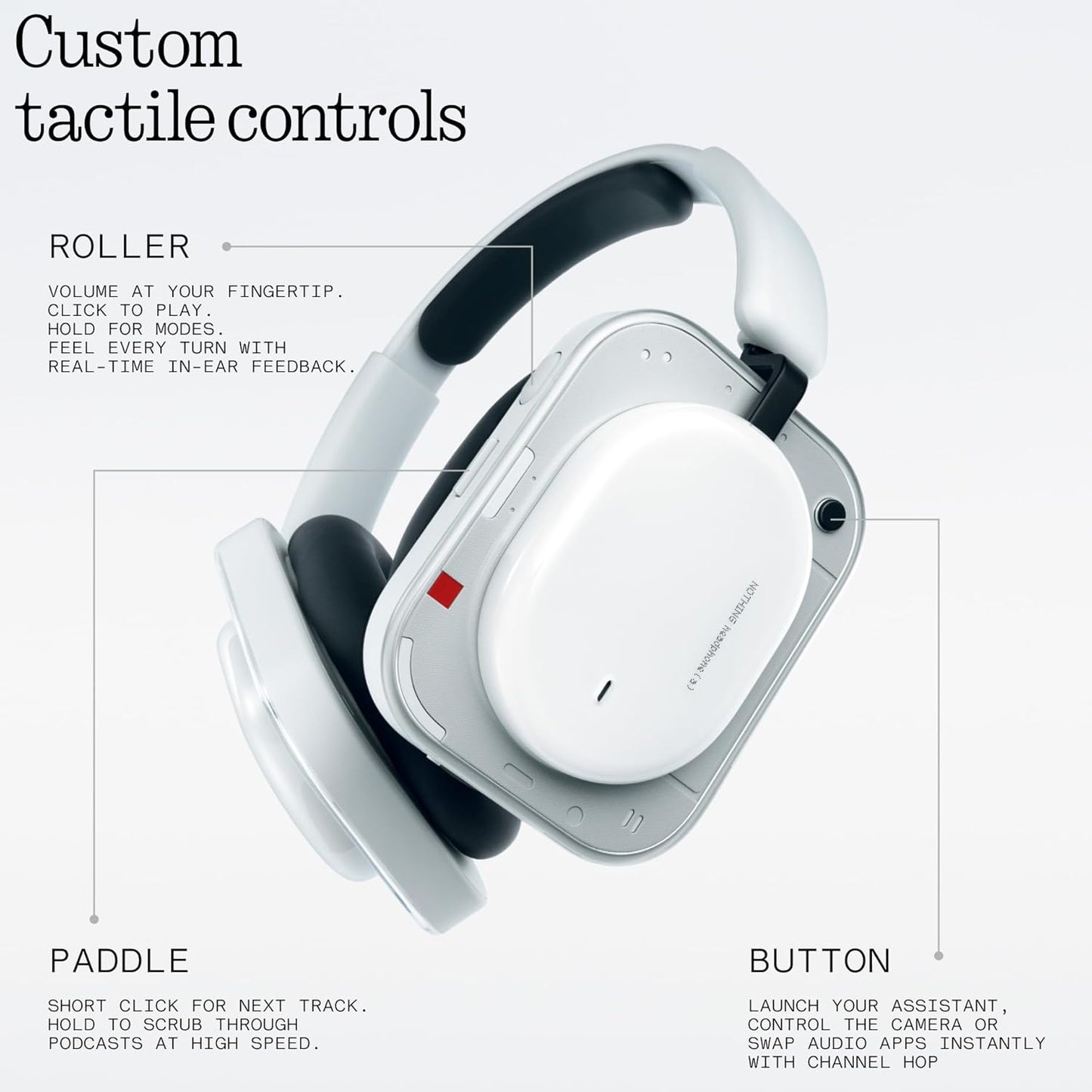 Nothing Headphone (a) 2026 Wireless Over-Ear Headphones - New Condition