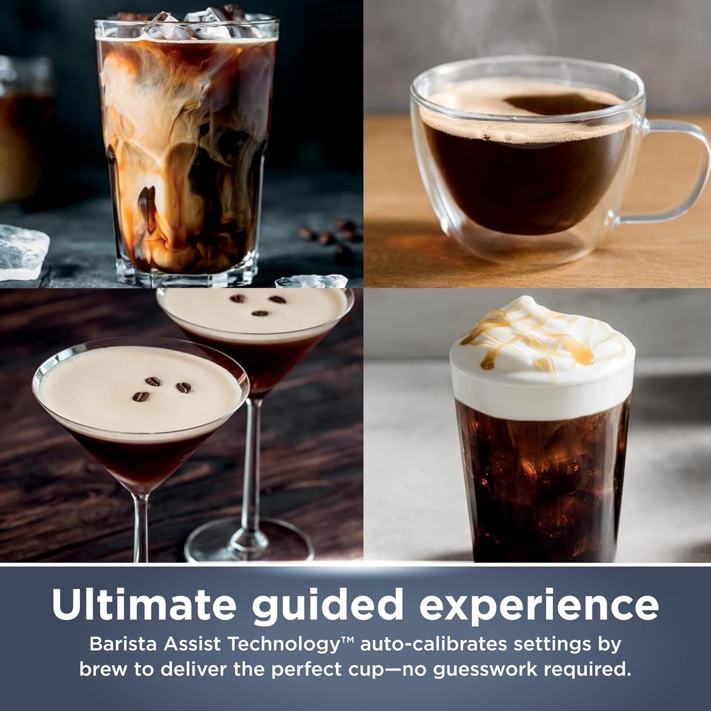 Ninja Luxe Café Premier Espresso Machine, 19 settings, Dual Froth System & assisted tamper, 3 machines in 1, Espresso, filter coffee & built-in grinder & scale - New Condition