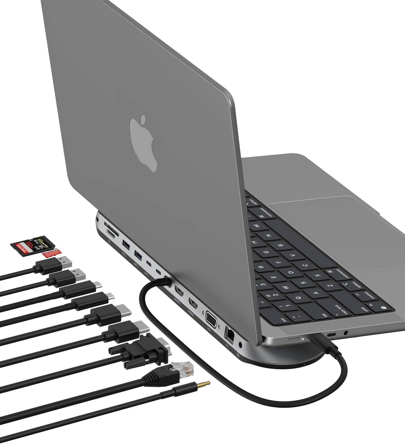 Belkin Connect 11-in-1 Universal USB-C Pro Dock w/ 3-Monitor Support, Silicon Motion Technology - New Condition