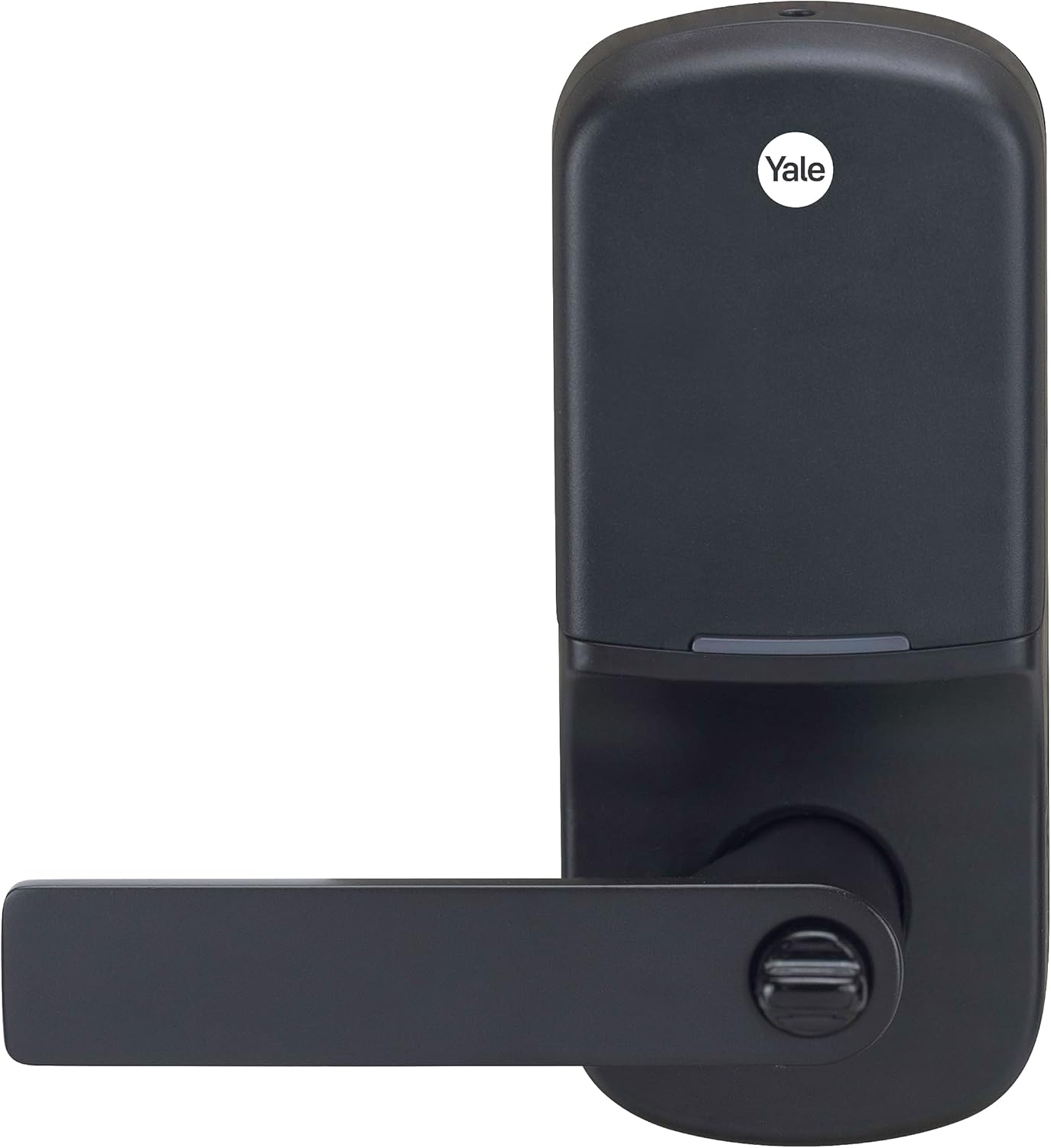 Yale Assure Lever Keyed Smart Deadlatch Matt Black with Yale Home Module - Excellent Condition