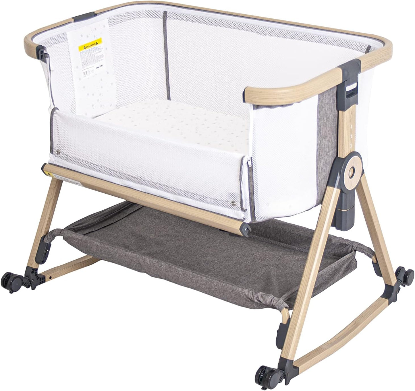 Love N Care Traversina Sleeper – White/Ash - Excellent Condition
