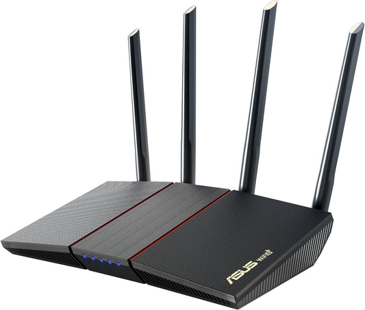 ASUS RT-AX3000P V2 Dual Band WiFi 6 Router with AiProtection & AiMesh - New Condition