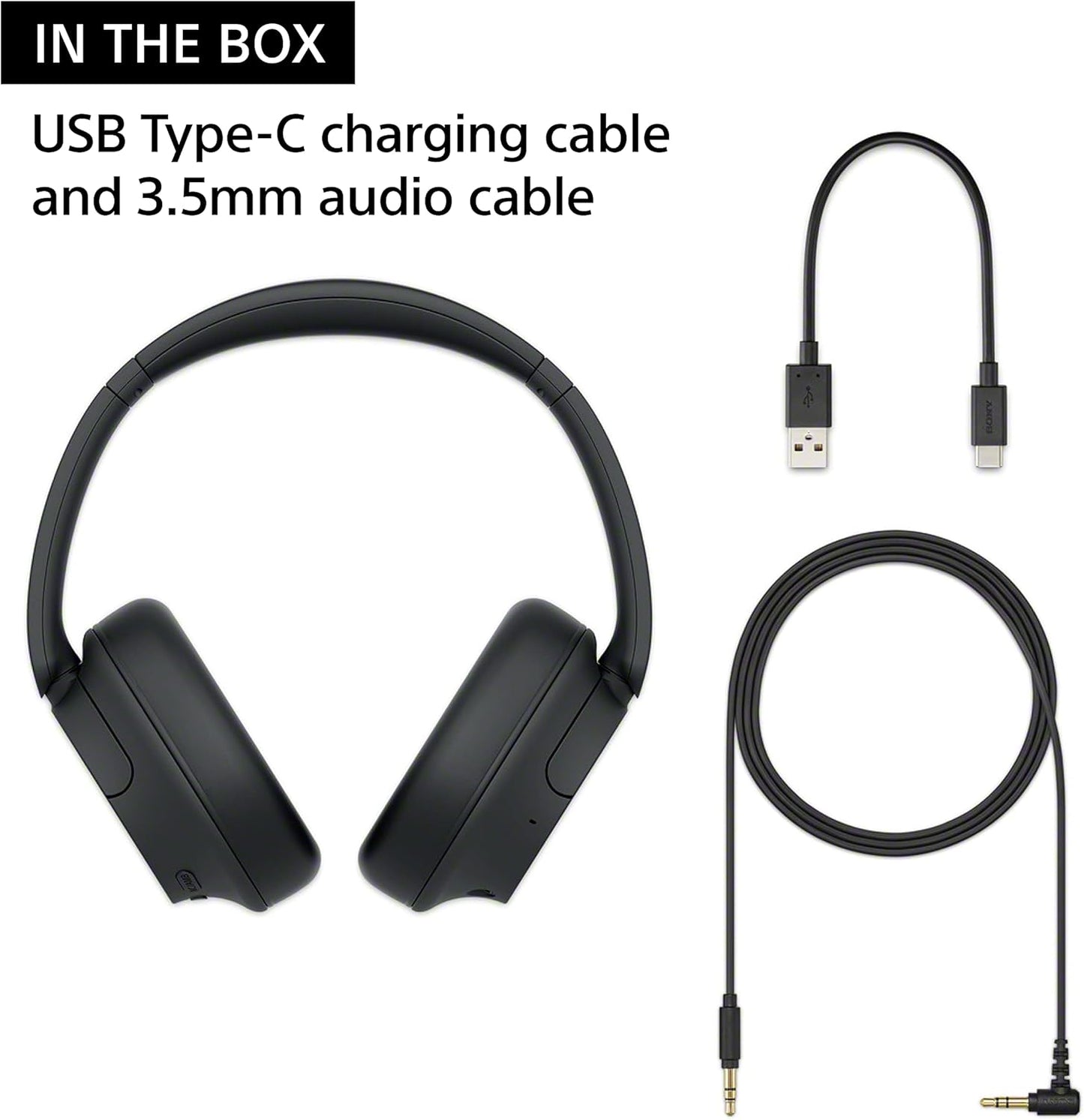 Sony WH-CH720N Wireless Noise Cancelling Over-Ear Headphones White - Excellent Condition