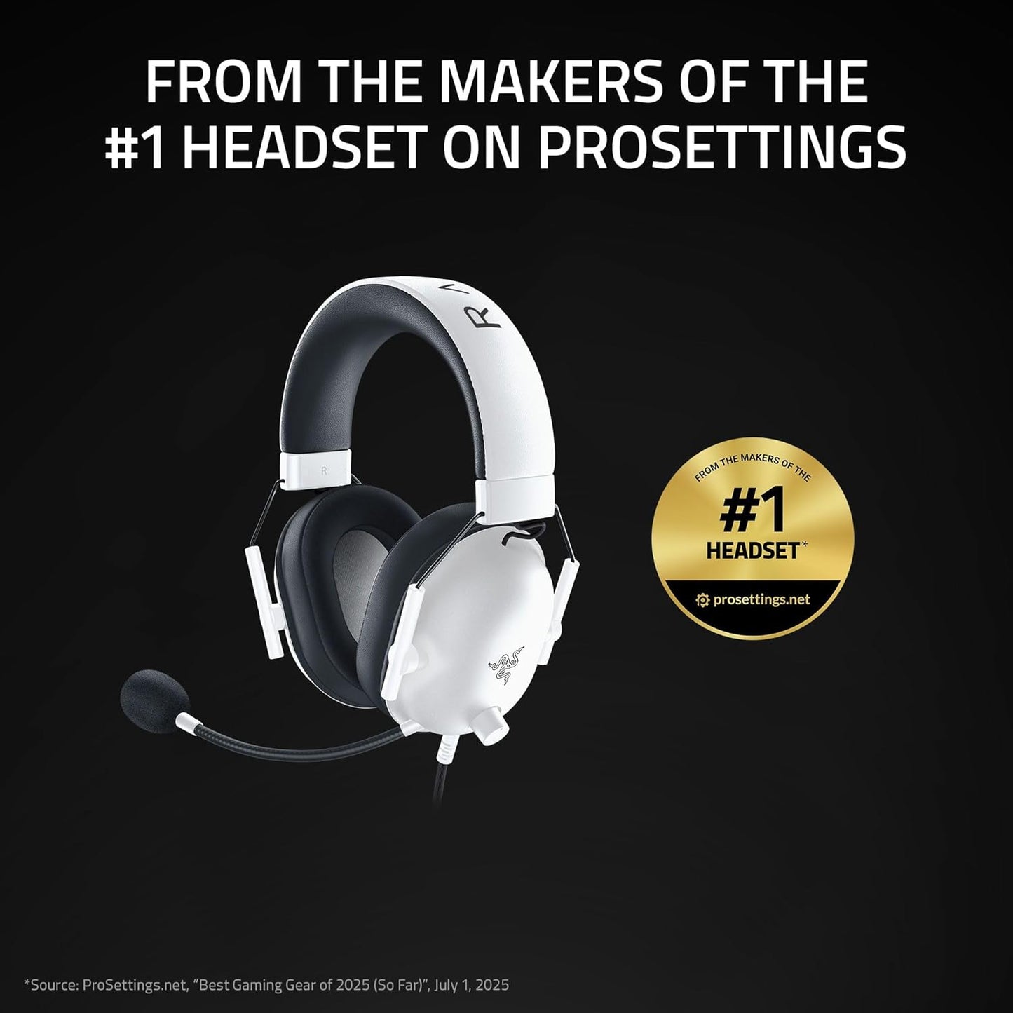 Razer BlackShark V2 X Gaming Headset White - New Condition