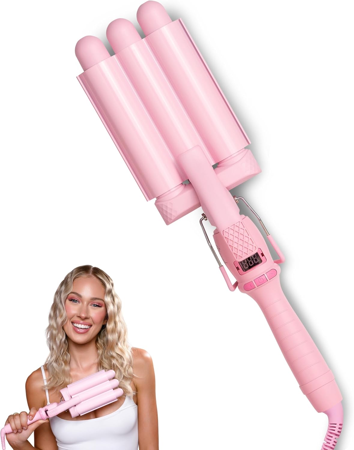 Mermade Hair PRO Waver 32mm Pink - New Condition