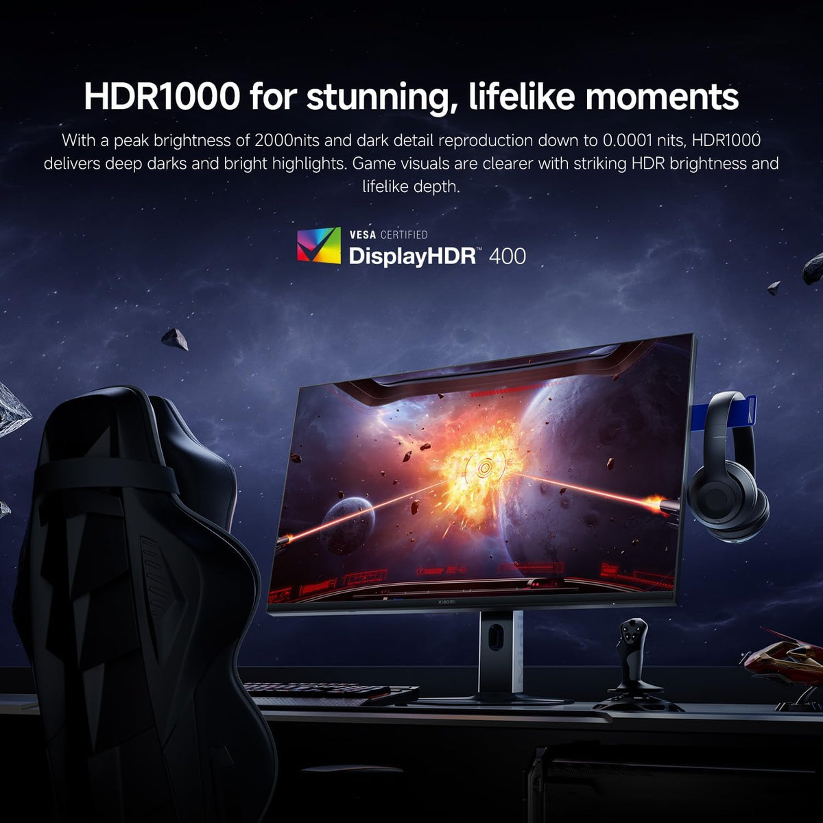 Xiaomi G Pro 27Qi 2026 Gaming Monitor – 27-inch 2K Mini-LED, 180Hz - Excellent Condition